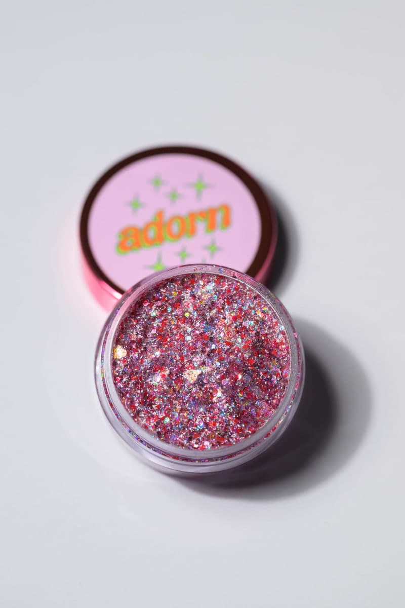 Rainbow Hearts Biodegradable Glitter - Image 1