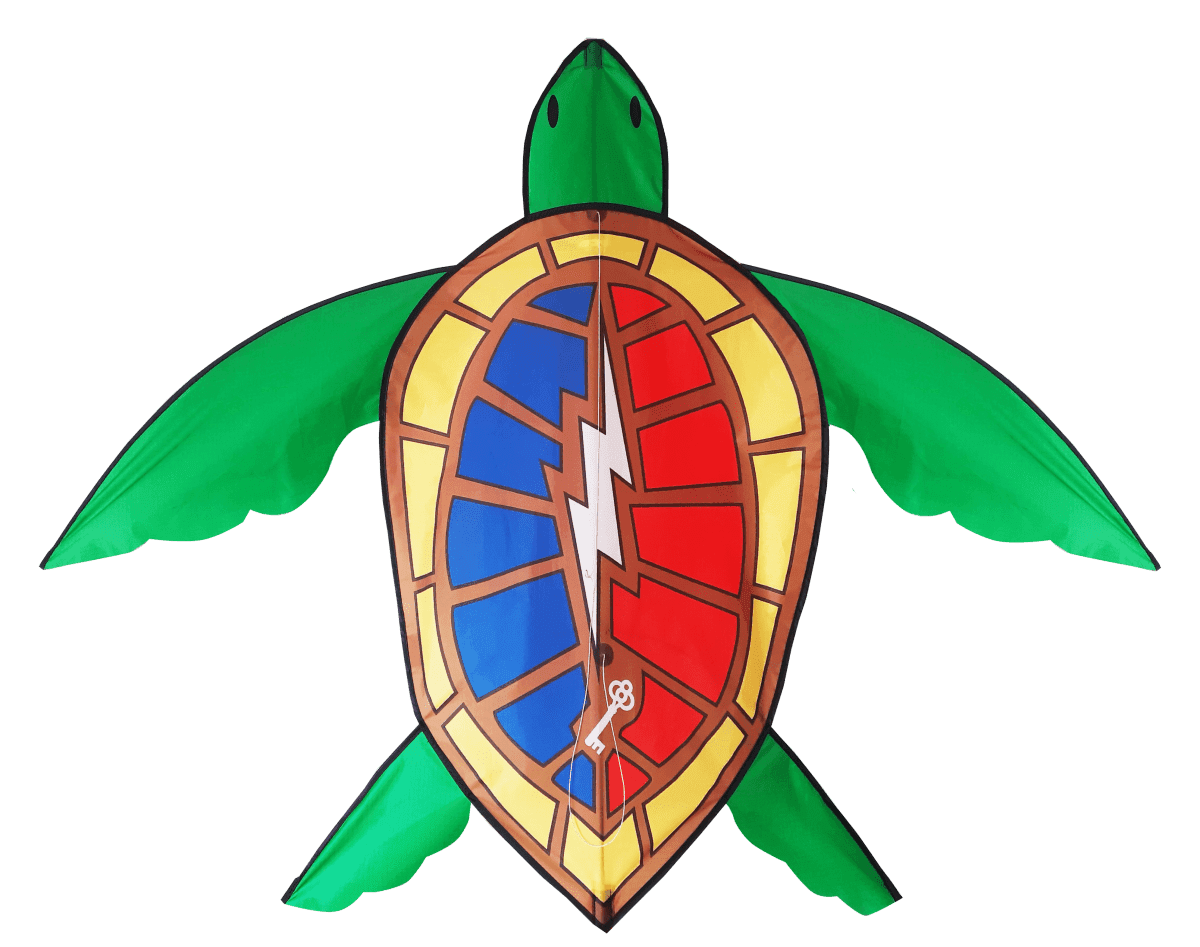 50" Lightnin' Turtle Kite - Image 1