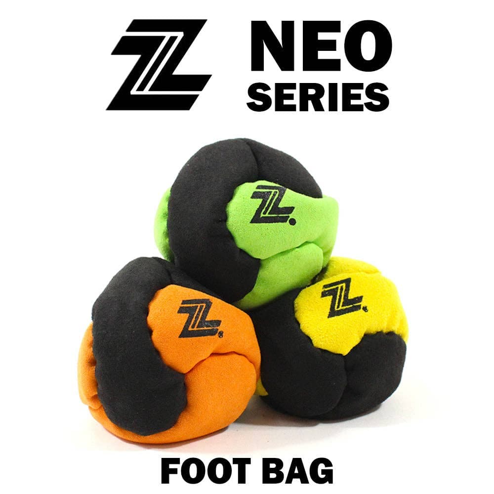 The NEO Series Footbag – 6 Panel - Sand filled - Suede Foot Bag by Zeekio - Image 1