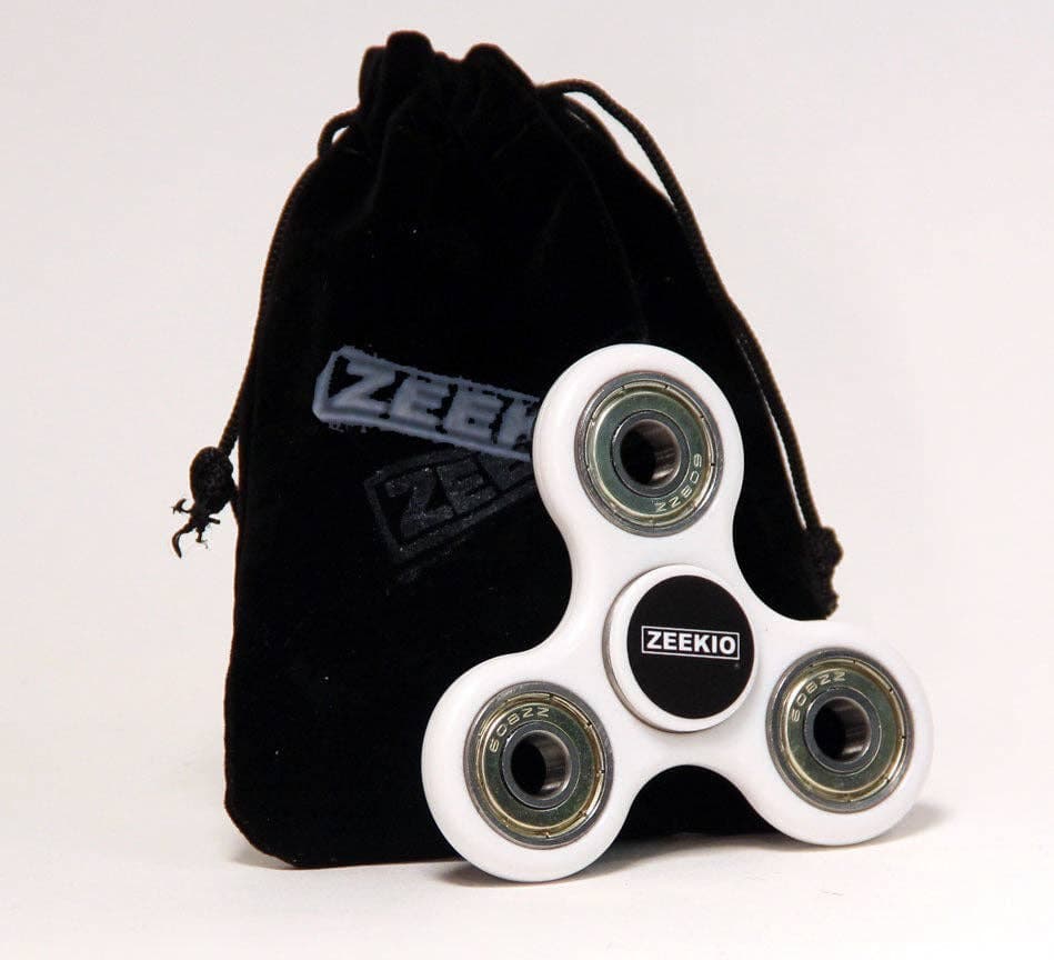 Zeekio Hand Spinner Toy - Fidget Spinner (White) - Image 1